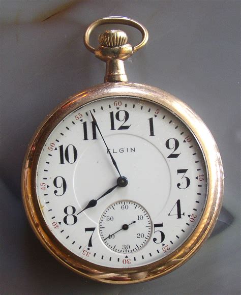 eglin pocket watch replicas|elgin pocket watch years.